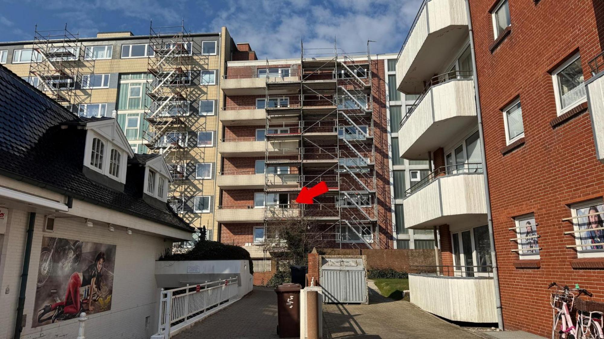 Strandflucht, Sehr Strandnah, Im Herzen Westerlands, Balkon, 1 Zi المظهر الخارجي الصورة
